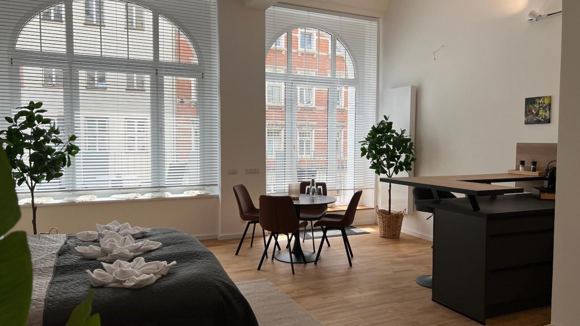 Neu! City-Loft-Apartment Im Goethe Palais I 5P I Lift I Parkplatz I Zentrum I Helios أوي المظهر الخارجي الصورة